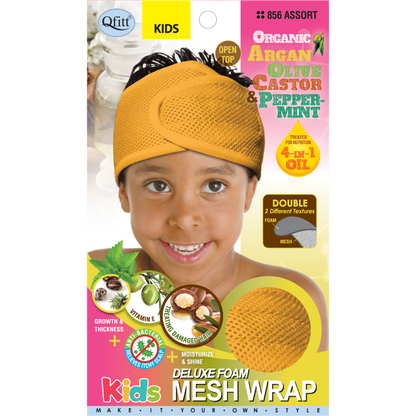 (Kids) Organic Deluxe Foam Mesh Wrap - 12 pcs set