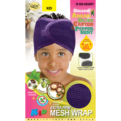 (Kids) Organic Extra Firm Mesh Wrap - 12 pcs set
