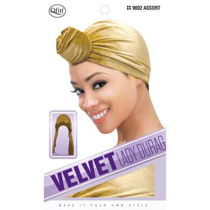 Velvet Lady Du-Rag - 12 pcs set